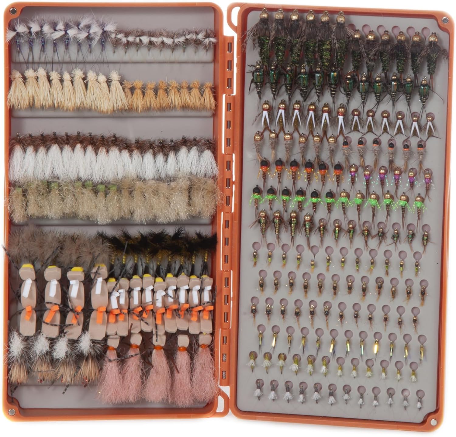 fishpond Tacky Double Haul Fly Box - Burnt Orange for Anglers