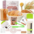 Sourdough Starter Kit with 9in Round & 10in Oval Banneton - Complete