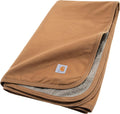 Carhartt Firm Duck Sherpa-Lined Throw Blanket for Pets