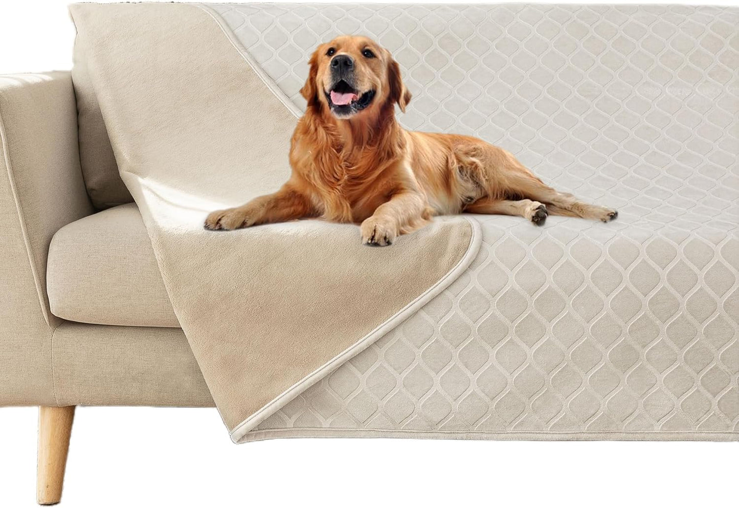 fuguitex Waterproof Dog Blanket for Couch and Sofa Protection