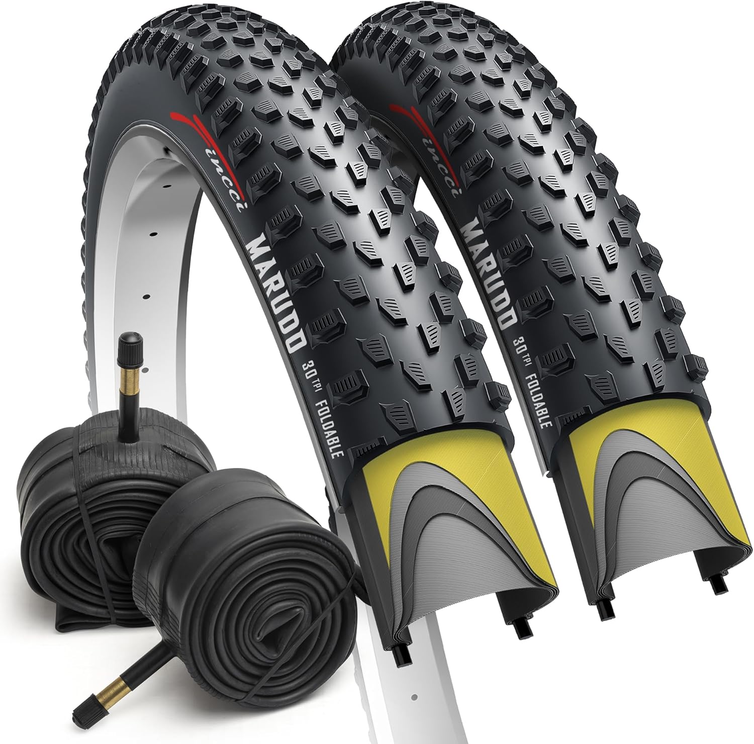 Fincci MTB 29 x 2.10 Mountain Bike Tires for Ultimate Performance