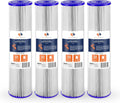 1 Micron Whole House Pleated Sediment Water Filter Cartridge 20x4.5