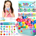 Magic Water Elf Toy Kit - Squishy Maker with 24 Molds & Glow Gels