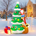 BOHON 7.9 ft Inflatable Christmas Tree Outdoor Decoration - Bright LED