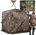Hunting Blind 270/360 Degree See Through Ground Blind - Pop Up