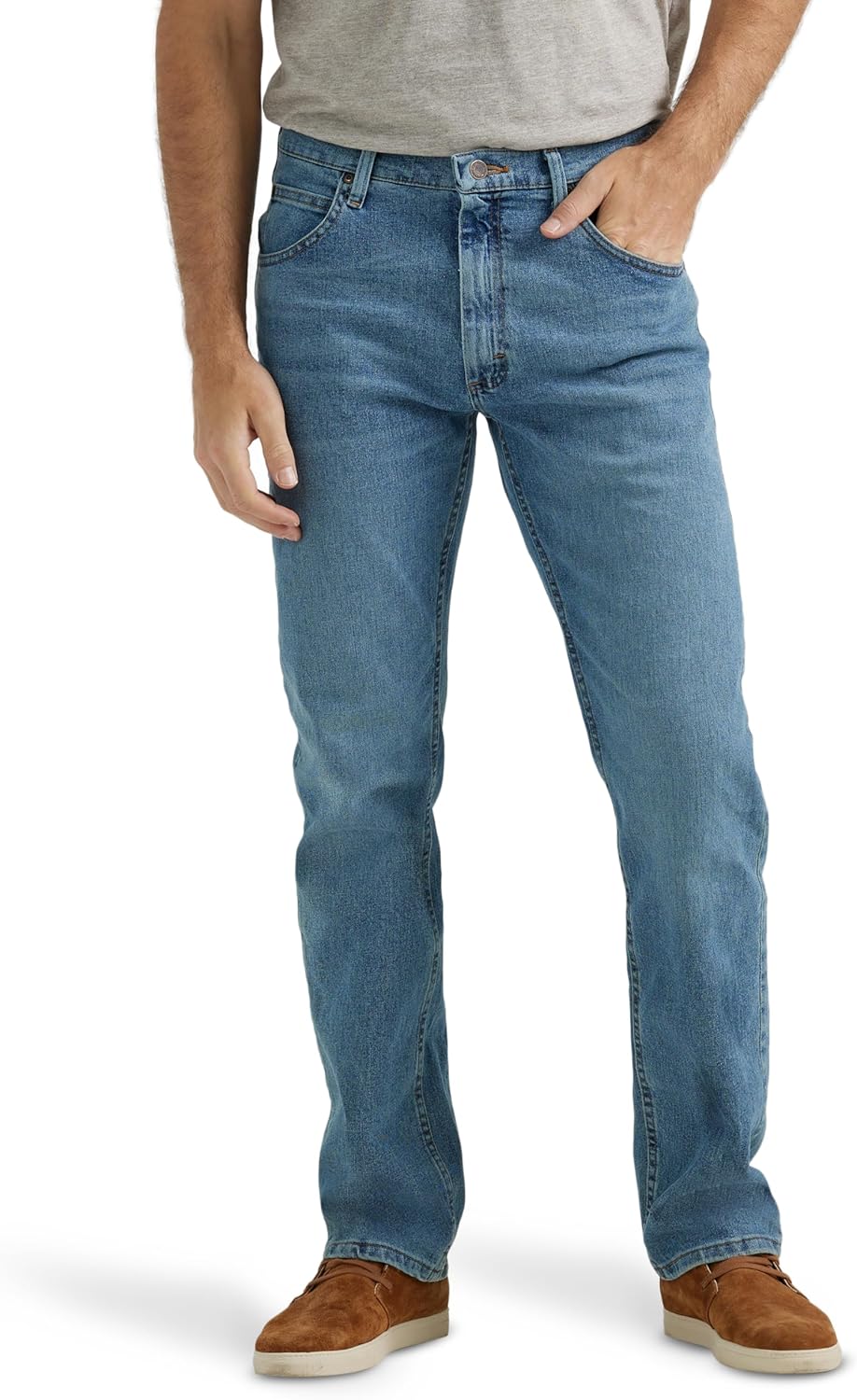 Wrangler Authentics Men's Classic 5-Pocket Regular Fit Jeans