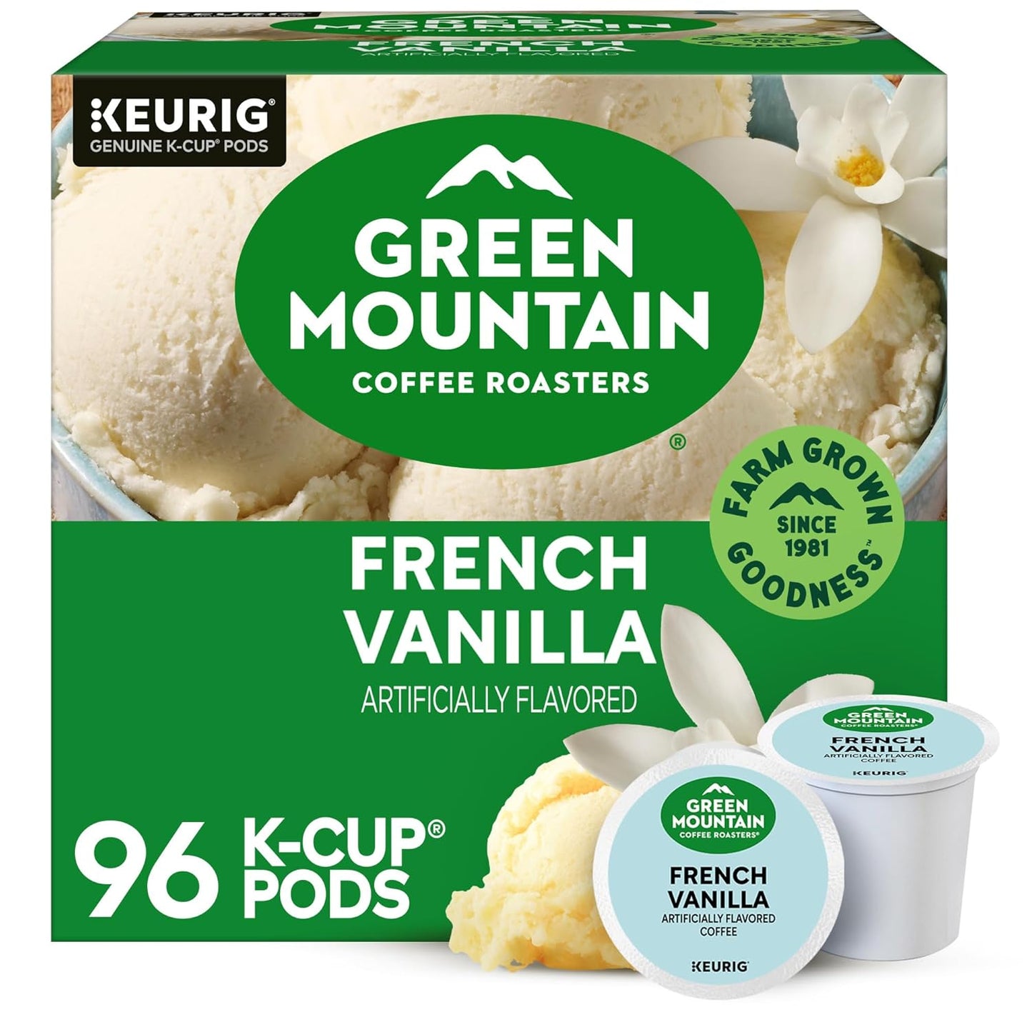 Green Mountain Coffee Roasters French Vanilla Coffee Pods Review