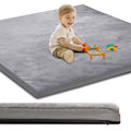 Baby Play Mat for Floor 50x50 in - Thick 1.3 in Padded Foam Playpen