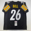 Autographed Le'Veon Bell Pittsburgh Black Jersey JSA COA - Signed XL