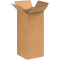 BOX USA 8x8x18 Tall Corrugated Boxes Pack of 25 - Strong Shipping