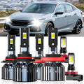 Lights Fit For Honda Civic 2014-2015 Coupe & 2016-2020 - Bright 6500K