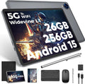 Android 15 Tablet with Keyboard 26GB RAM 256GB ROM - Versatile 10.1in