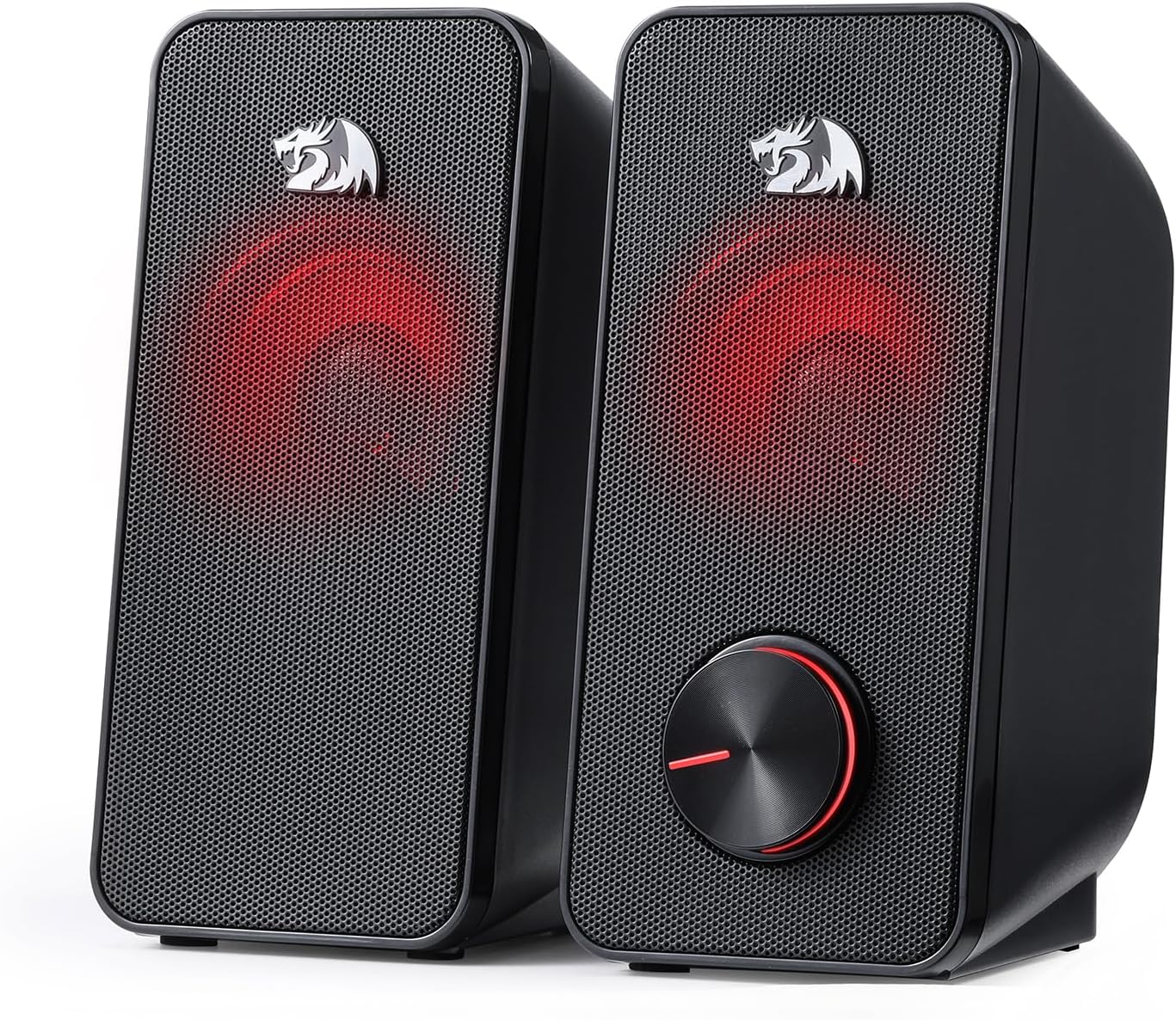 Redragon GS500 Stentor Gaming Speaker: Quality Sound & Red Backlight