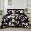 Yogeneg 7 Piece King Comforter Set Botanical Floral - All Season