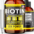 Liquid Biotin & Collagen Drops for Hair Growth and Skin Health