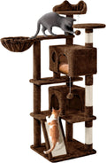 57 in Cat Tree with Condos and Perches - Multi-Level Play Tower
