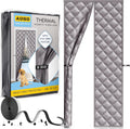 Magnetic Thermal Door Curtain - Insulated Door Cover for Winter