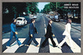 The Beatles Abbey Road Wall Poster Framed - Classic Studio Print