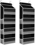 Over The Door Organizer 2 Pack - 4-Tier Space Saving Storage