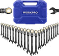 Ratcheting Wrench Set 22-Piece with 180 Flex Head - Versatile Toolkit