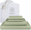 Threadmill 100% Cotton 600 TC Full Bed Sheets Set - Cooling Sage
