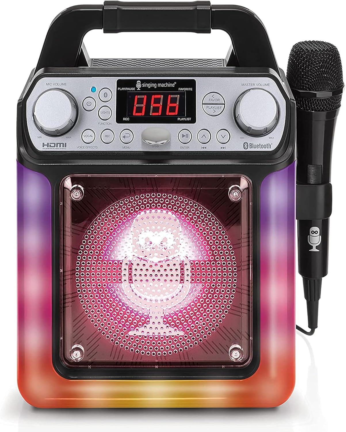 Singing Machine Portable Karaoke Machine for Fun Singing