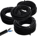 Split Wire Loom 1/4ft 3/8ft 1/2ft 3/4ft x 30 ft - Split Cable Sleeves