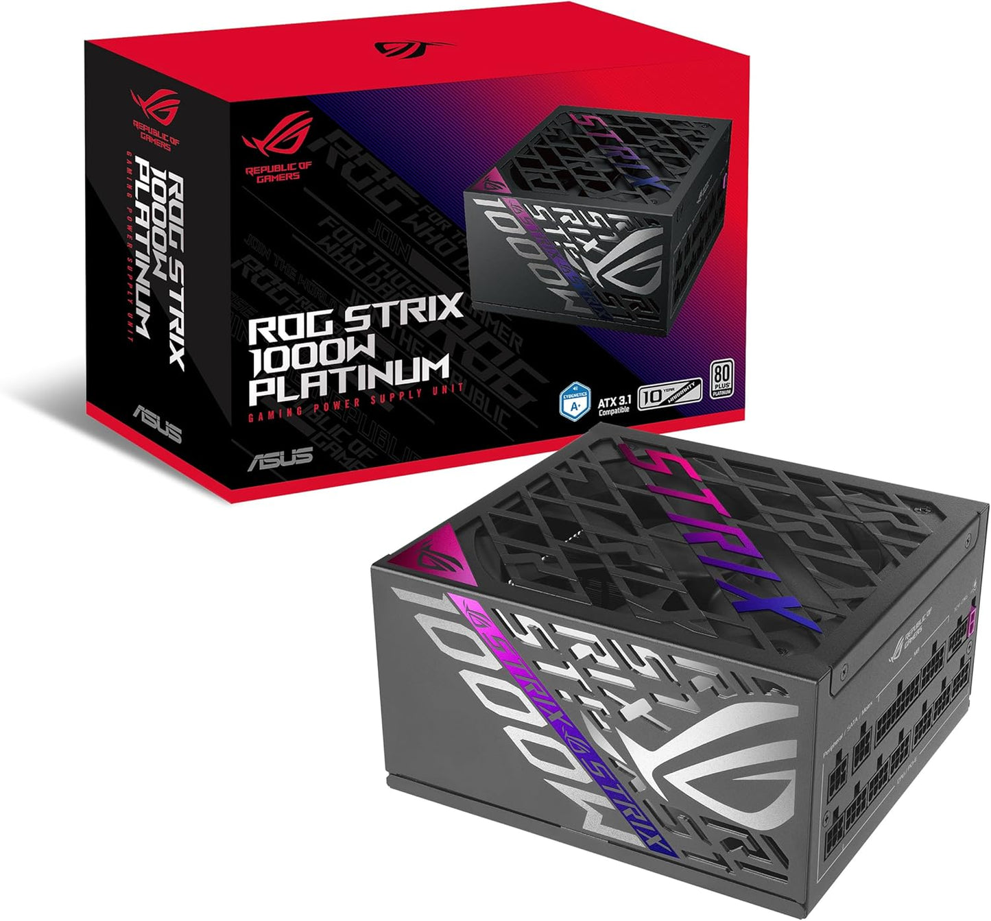 ASUS ROG Strix 1000W Platinum Power Supply for Gamers