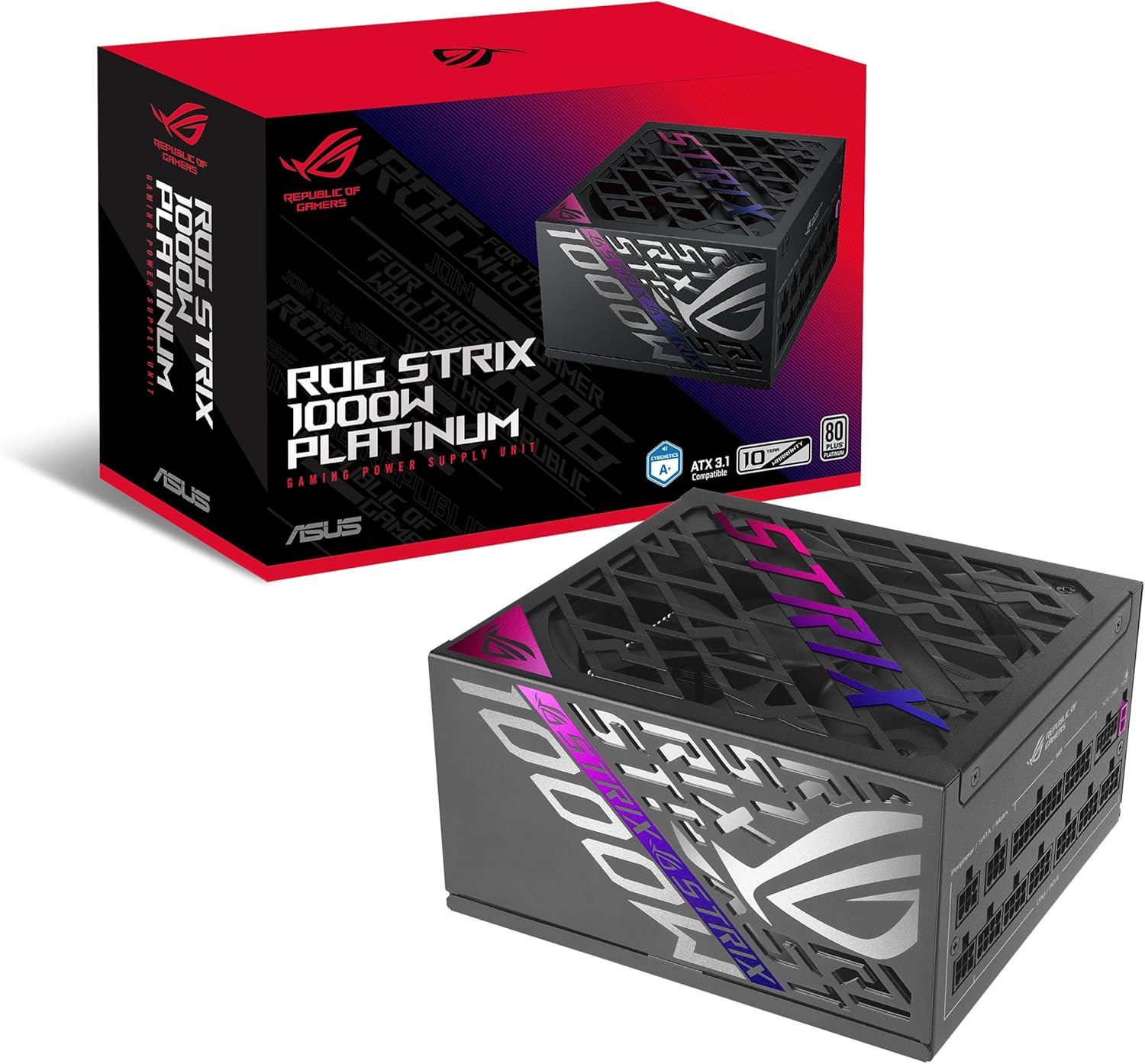ASUS ROG Strix 1000W Platinum Power Supply for Gamers