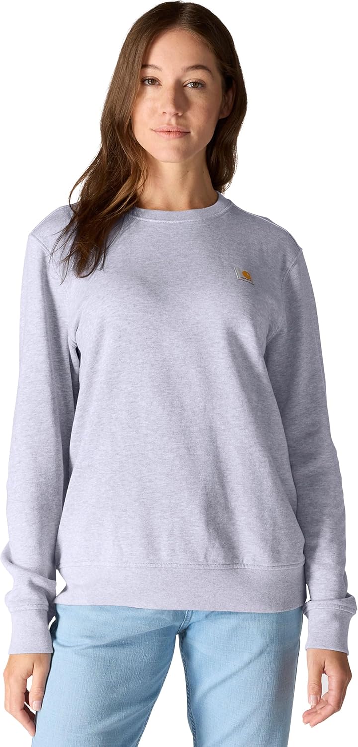 Carhartt Women's Relaxed Fit Midweight French Terry Crewneck
