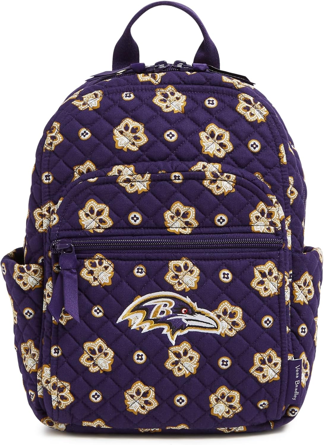 Vera Bradley Women's NFL Small Backpack for Team Spirit Lovers