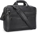 Masa Kawa Mens Leather Briefcase for 16 Laptop - Stylish & Durable