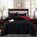 HIG 3pc Down Alternative Comforter Set Full - All-Season Reversible