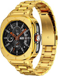 Stainless Steel Band for Galaxy Watch Ultra 47mm (Gold) - for Men