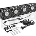 GDSTIME 4x120mm Variable Speed AC Cooling Fans - DIY Ventilation