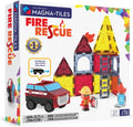 MAGNA-TILES Fire Rescue 27-Piece Magnetic Construction Set - Playful