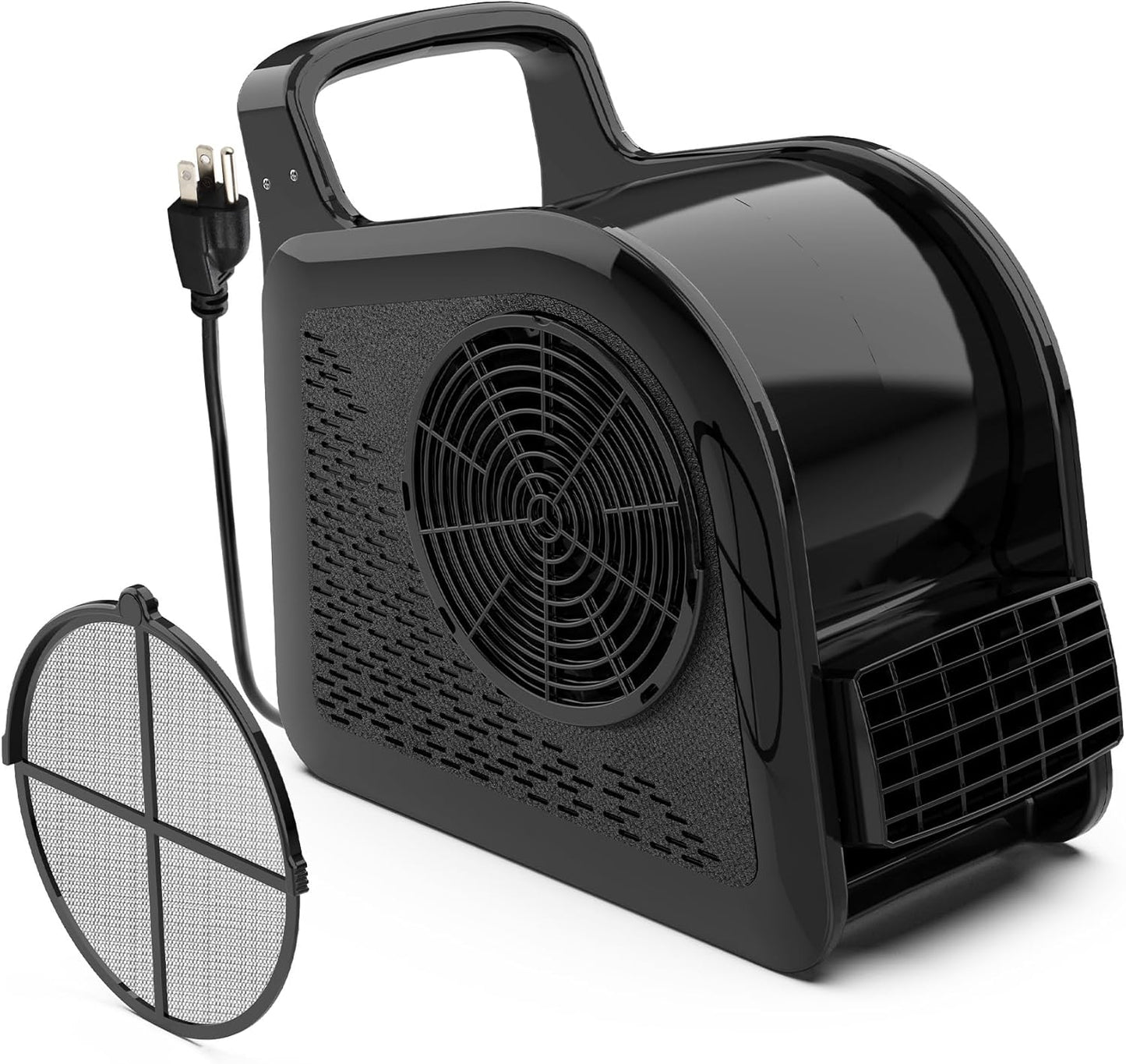 High Velocity Air Mover Floor Fan for Efficient Drying and Cooling