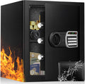 2.5 Cuft Safe Box Home Safe with Digital Keypad - Fireproof Bag