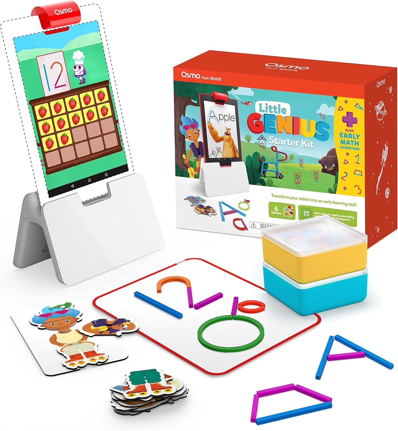 Osmo Little Genius Starter Kit for Fire Tablet - Fun Learning