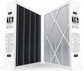 20x25x5 MERV 16 Air Filter 2 Pack - High Efficiency Carbon Clean