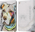 Head Case Designs Michel Keck Pit Bull Leather Wallet Case for iPad