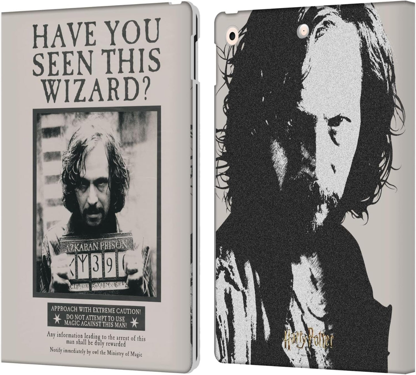 Harry Potter Sirius Black Leather Wallet Case for iPad 10.2
