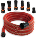 16FT Shop Vac Hose 1-1/4 in Dust Collection Kit - Universal Fit
