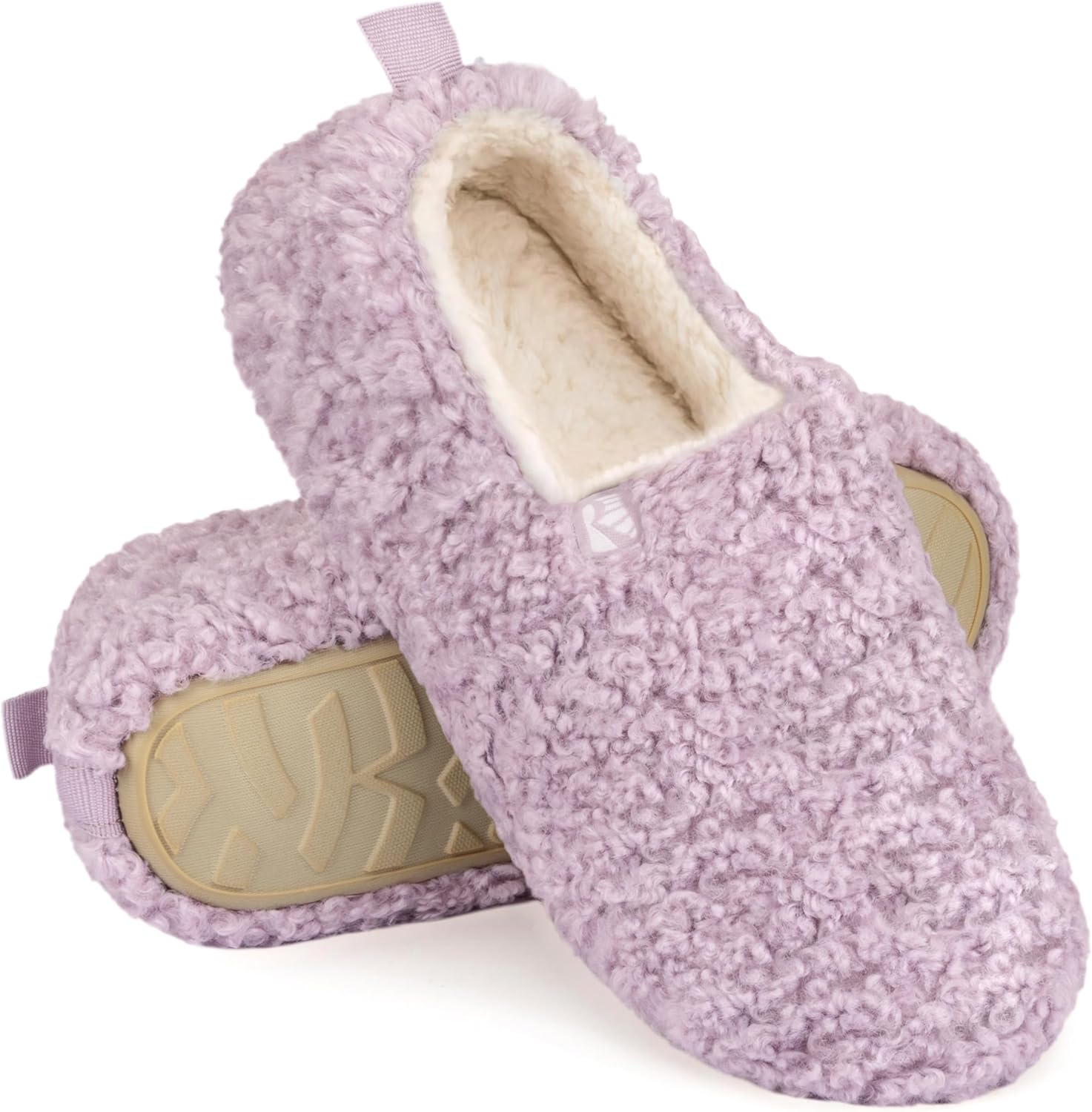 RockDove Women's Faux Shearling Slipper with Memory Foam Comfort