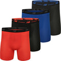 New Balance Men's Mesh 5in No-FLY Boxer Briefs for Ultimate Comfort