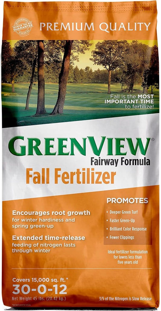 GreenView Fairway Formula Fall Lawn Fertilizer for Lush Lawns