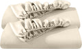 Bare Home 2-Pack Split King Fitted Bottom Sheets - Ultra-Soft Sand