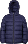 Hooded Puffer Jackets for Boys and Girls - Lightweight Warmth