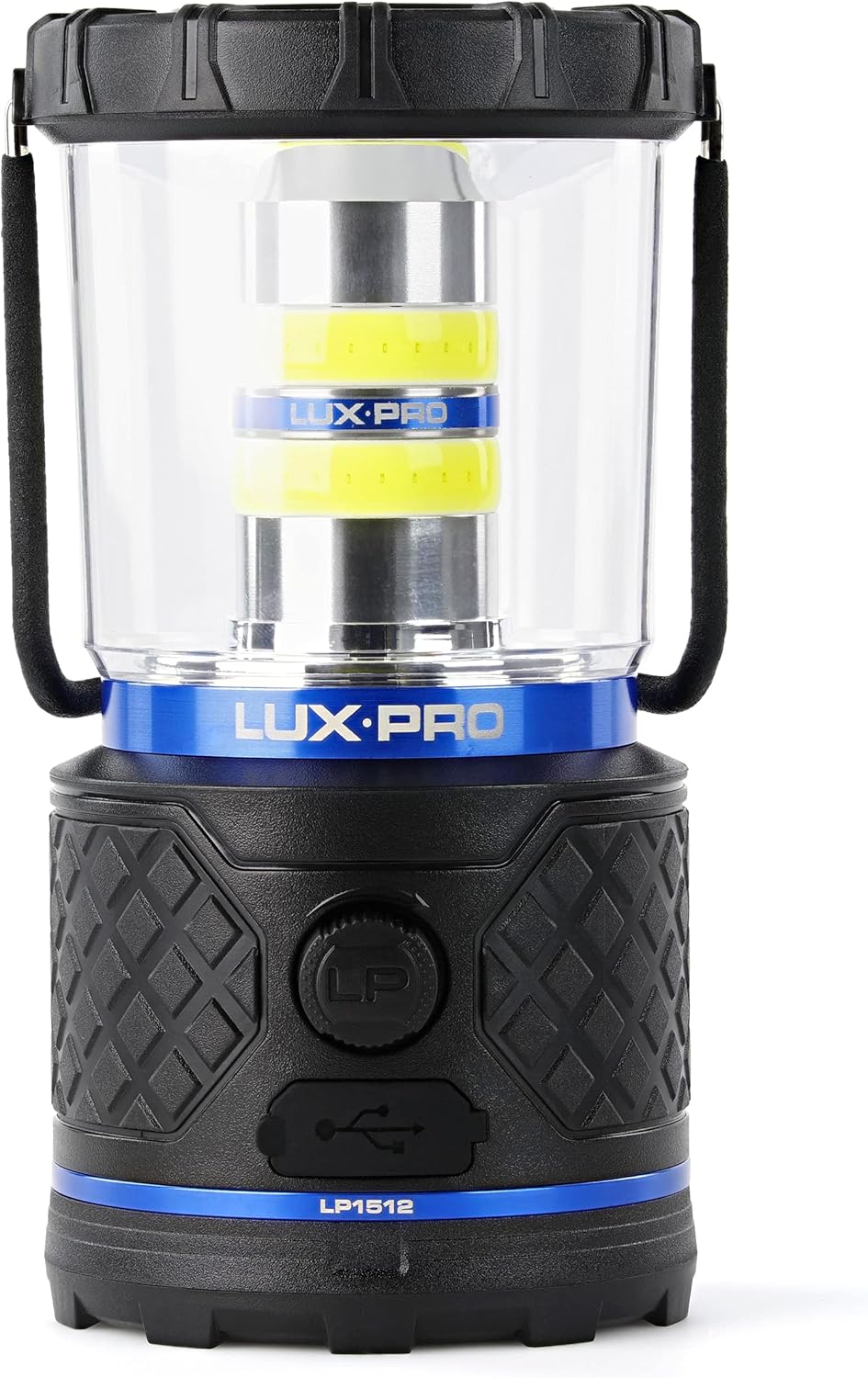 LUXPRO Rechargeable LED Lantern - 150 Hours Use