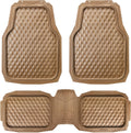Car Pass Heavy Duty Rubber Car Mats, Deep Dish All-Weather Set
